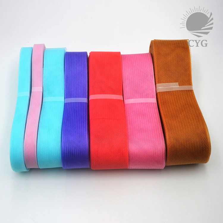 Wholesale Polyester Horsehair Braid For Sewing Wedding Dress Dance