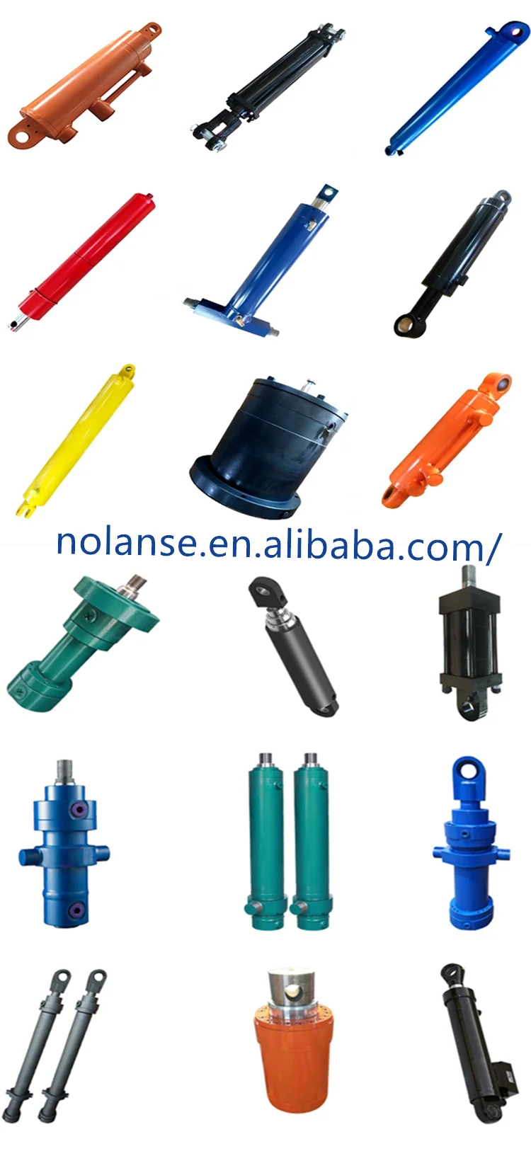 Hoist Hydraulic Cylinder Custom Dump Truck Cylinder With Power System