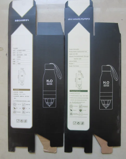 
Free Sample 650ml Plastic Fruit Lemon Drink Bottles With Infuser Infusion Water Bottles 