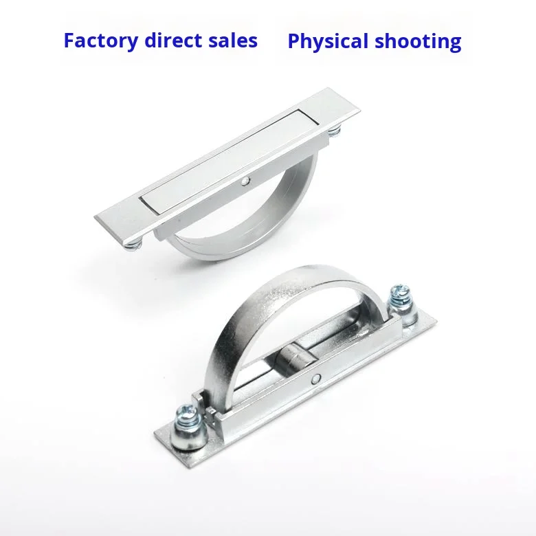 Handle PL005 Ball Ring LS707 Invisible Concealed Drawer with Rotating Zinc Alloy Handle Without Back Cover details