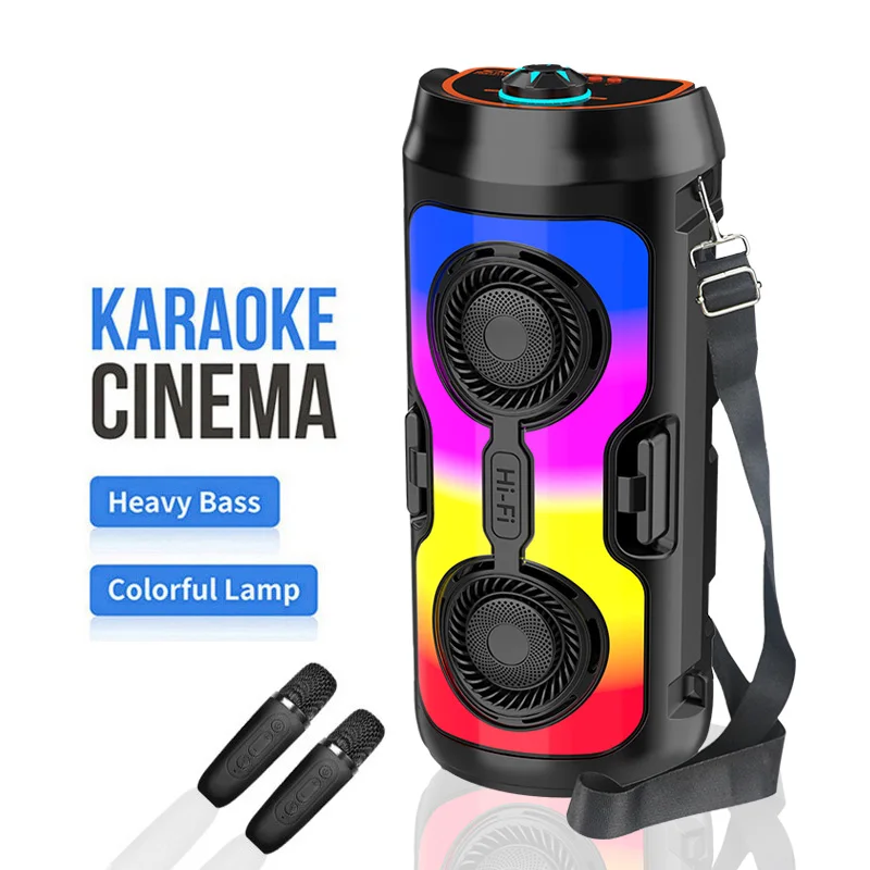 ZQS42110XW Ready Stock Dual 4-inch Speaker TWS Wireless Speaker