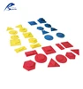 Educational Toys 5 Shapes 60PCS Math EVA Attribute Blocks