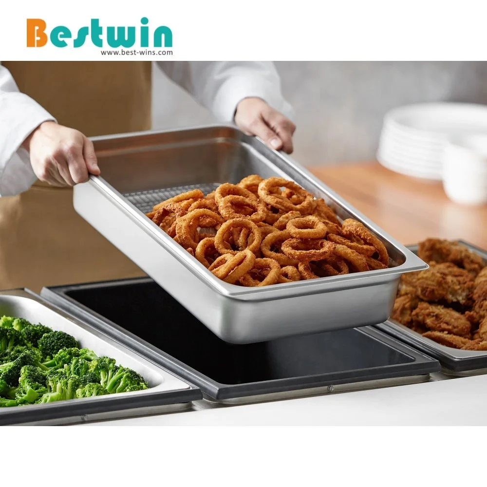 Stainless Steel Gastronorm Pans - Durable Food Containers