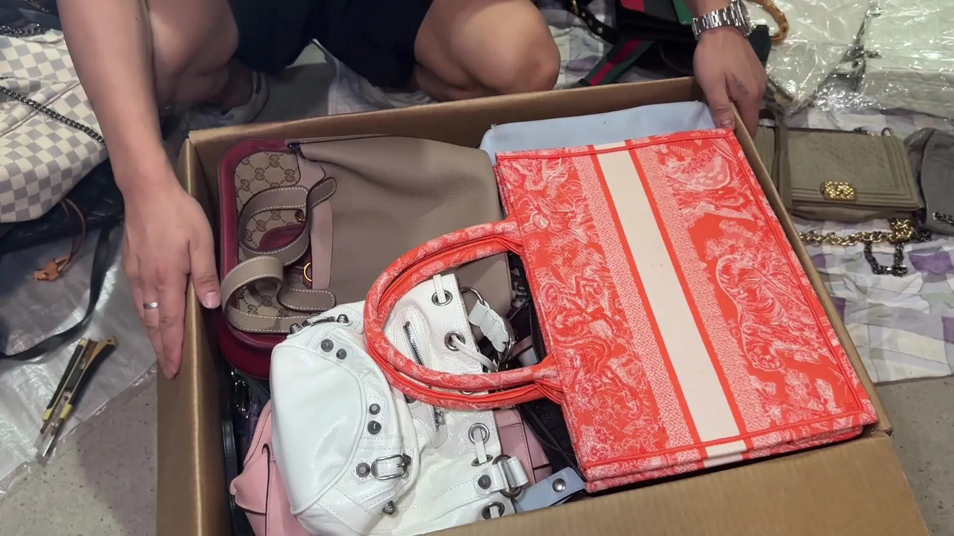 A1second Hand Bags Branded Wholesale Used Luxury Bag With Code