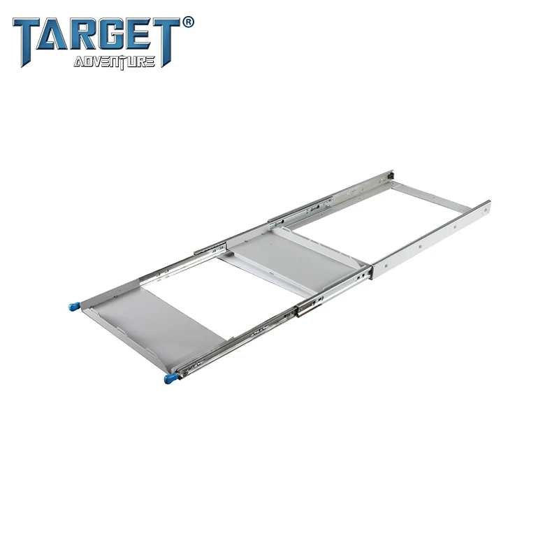 Refrigerator Slide Tray 28" Heavy Duty Steel Galvanized Matt Black