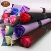 Long Stem Gift Wrapped Soap Rose Various colors available Message Seller