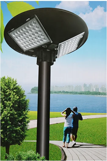 2020 100w户外防水ip65 abs led太阳能庭院灯