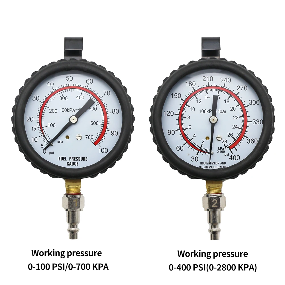 Professional Oil Pressure Tester Engine Oil Pressure Gauge Test Kit
