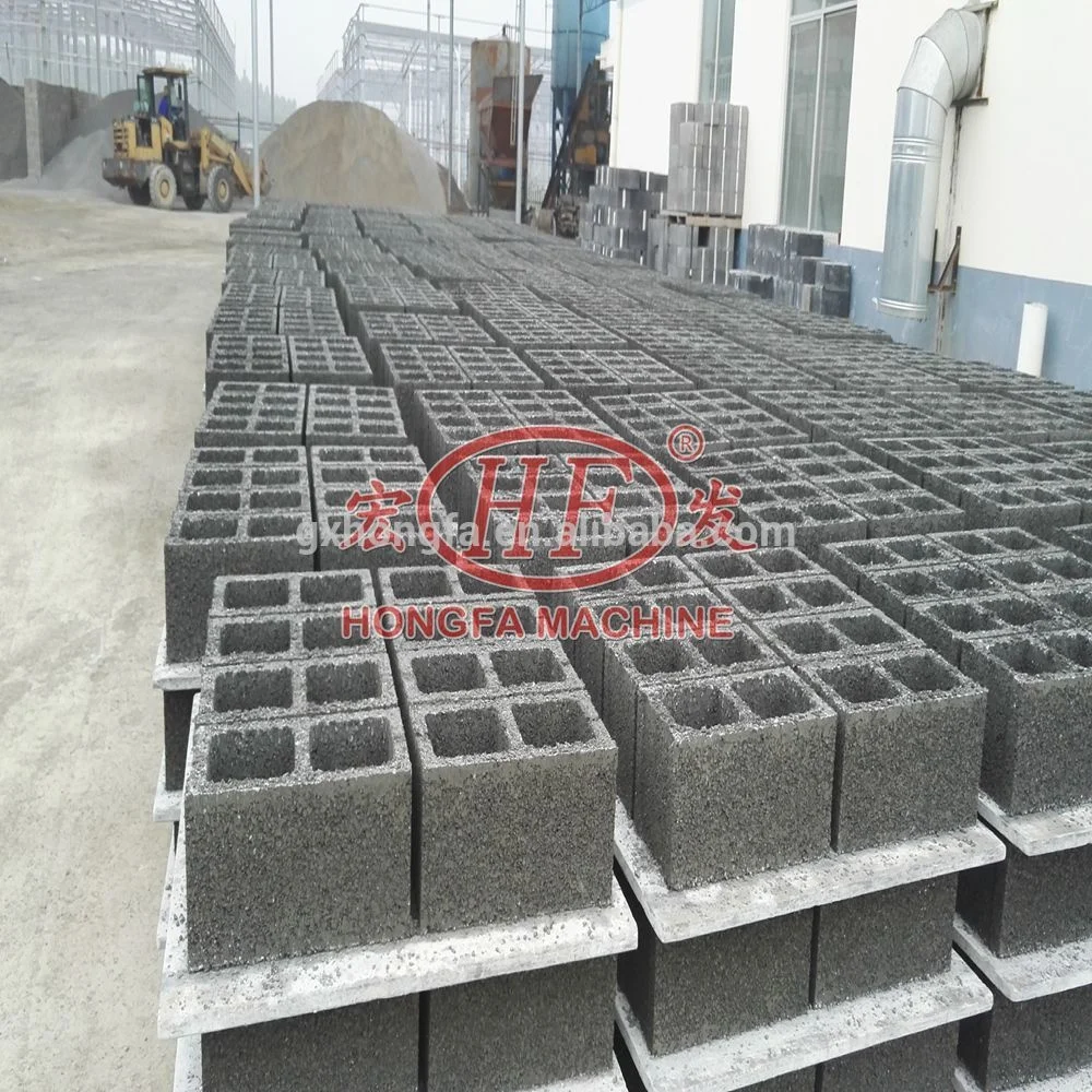 Professional Manual Concrete cement hollow block brick making machine price list