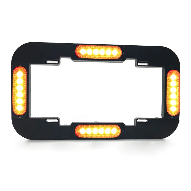 12V 14 inch vehicle side marker LED lamp license plate strobe light