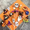 Halloween Decoration Collection Pumpkin Bat Owl Ghost Taro Cake Insert Funny Party Dress Up