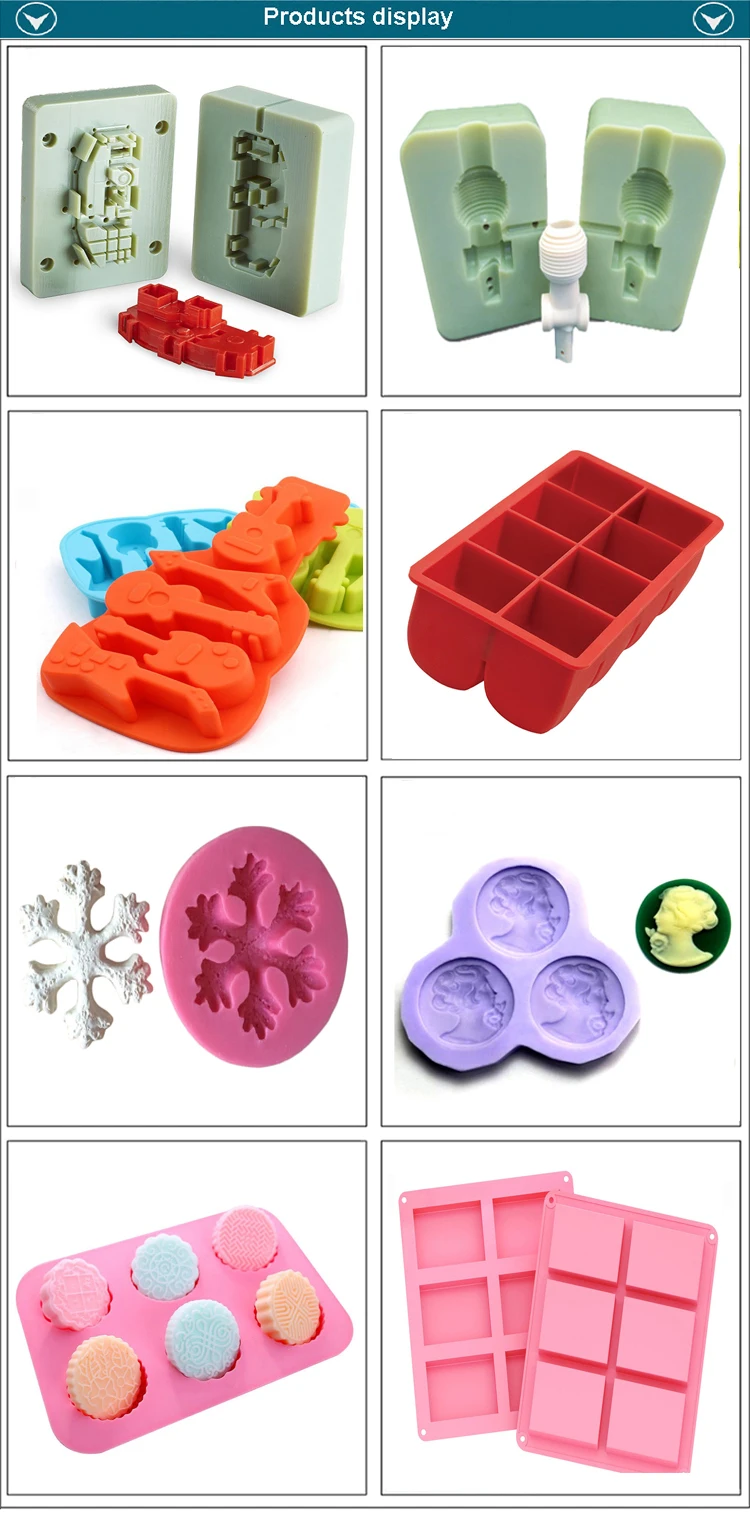 silicone mould display