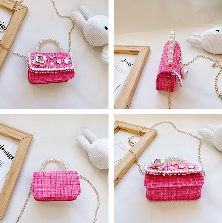 2023 Kids Designer Bag Mini Lovely Purse And Handbag For Little Girls