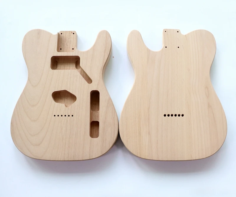 34 Piece Alder Wood Unfinished Tele Style Electric Guitar Body For