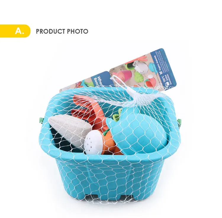 Ept Toys Ecofriendly Materials Beach Basics Kids Sand Set Plastic Eco