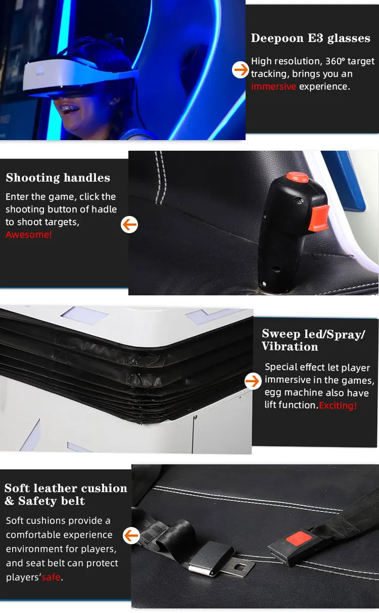 Amusement Park Yaw 2 Vr 9d Cinema Chair Double Seats 9d Egg Chair Cinema Simulator Price For