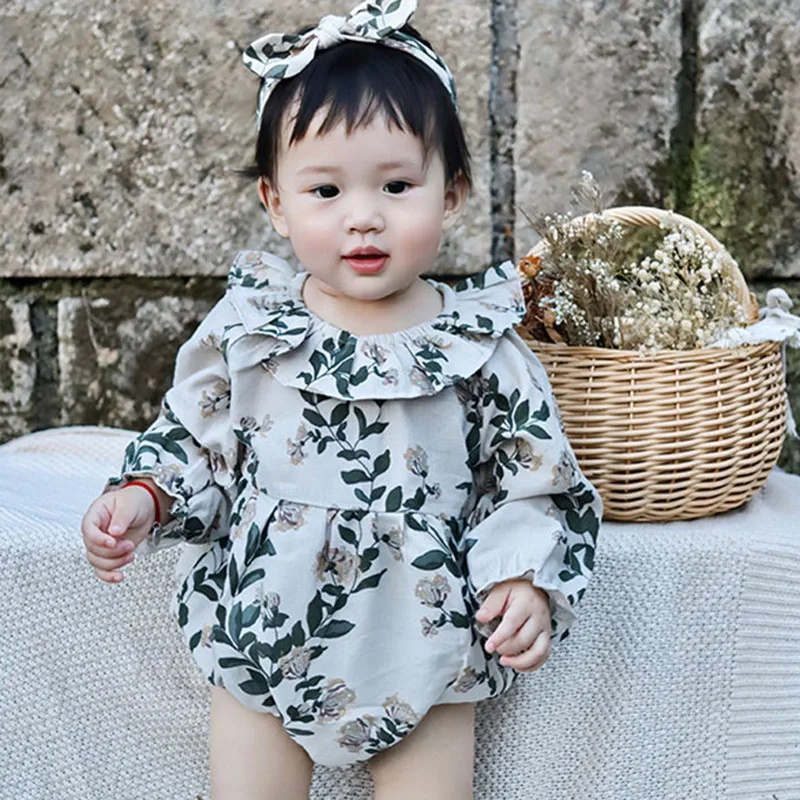 Long Sleeve Wrap Fart Baby Princess Wind Female Treasure Spring And Autumn Nordic Foreign Style