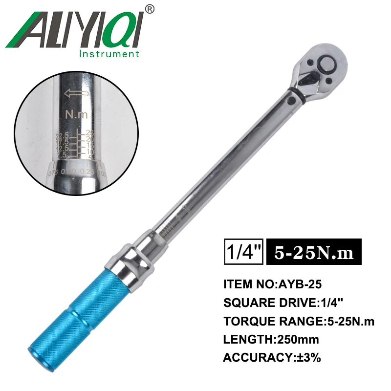 25n.m Open End Interchangeable Torque Wrench Buy High Precision High