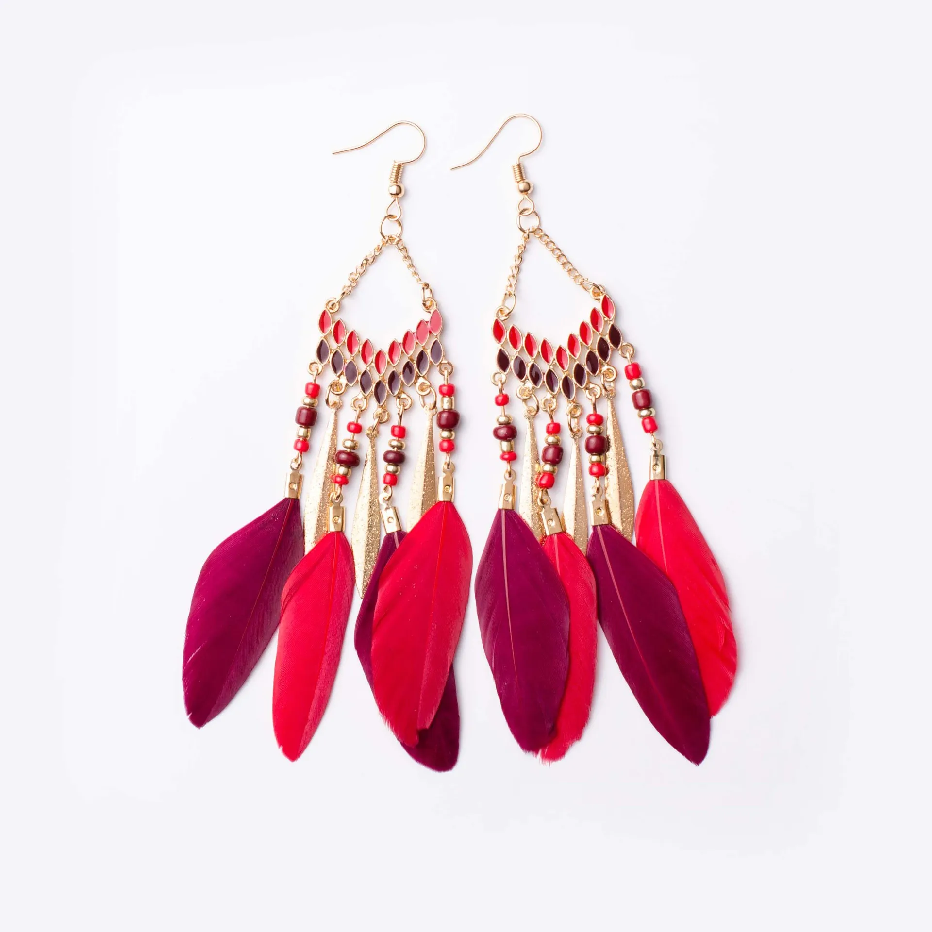 Fringed feather earrings7.jpg