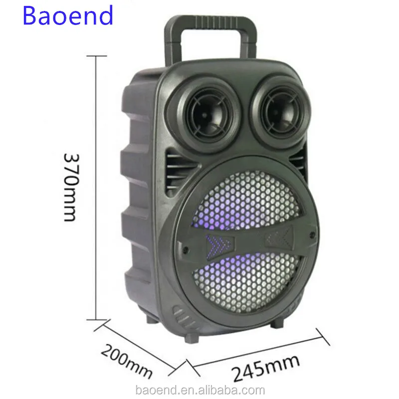 HS808 wireless loudspeakers portable boombox,parlantes bluetooth speaker outdoor high power for square dancing & Home Party - ANKUX.COM