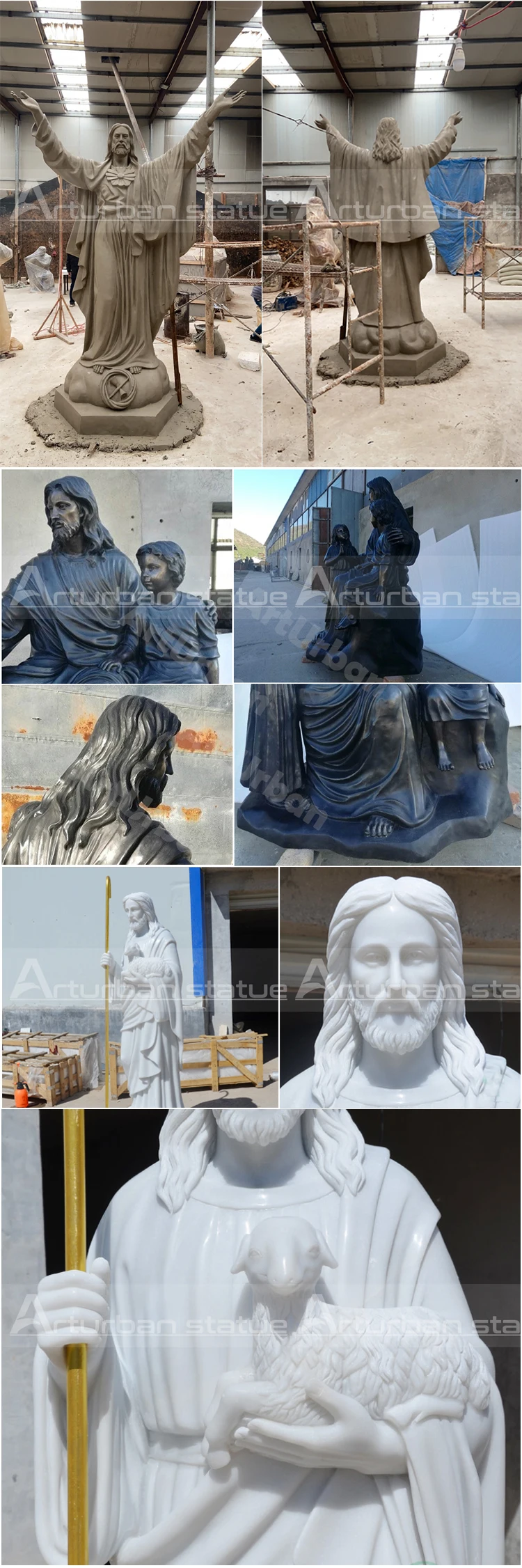 big jesus statue