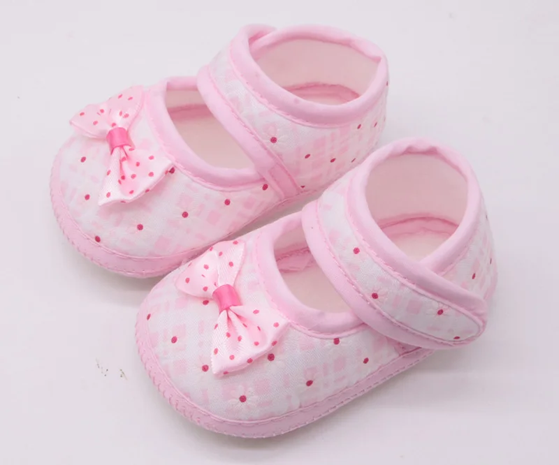 Soft Soled Infant Baby First Walking Anti Slip Cotton Shoes Toddler
