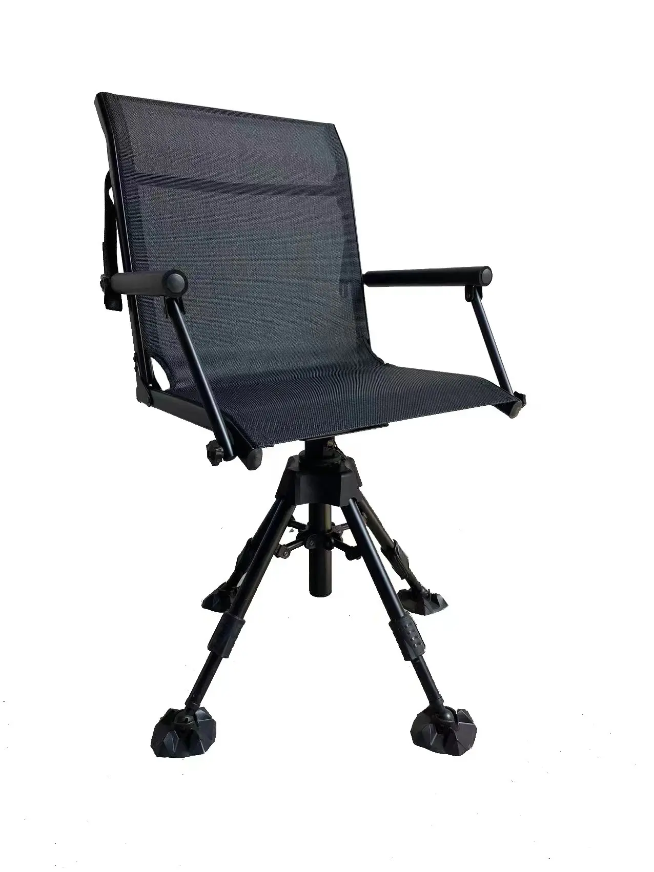 Swivel Hunting Chair With Adjustable Legs Lightweight Buy Swivel