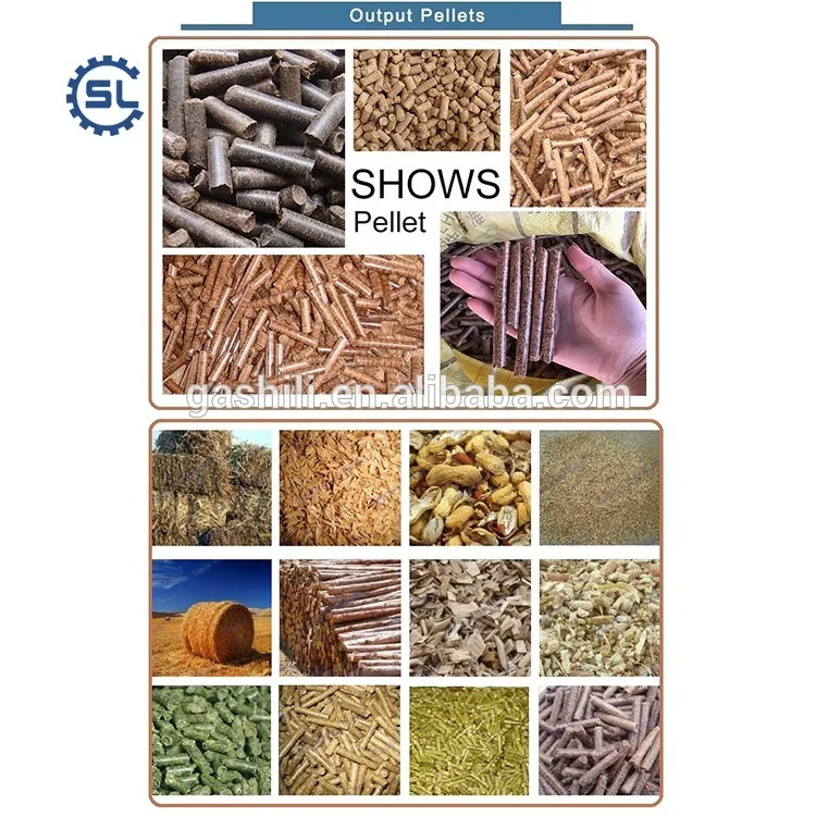 China manufacturer supply directly automatic wood pellet making machine/wood pellet mill