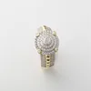 POLLY factory make men's jewelry 925 silver hip hop ring in Guanghzou Panyu