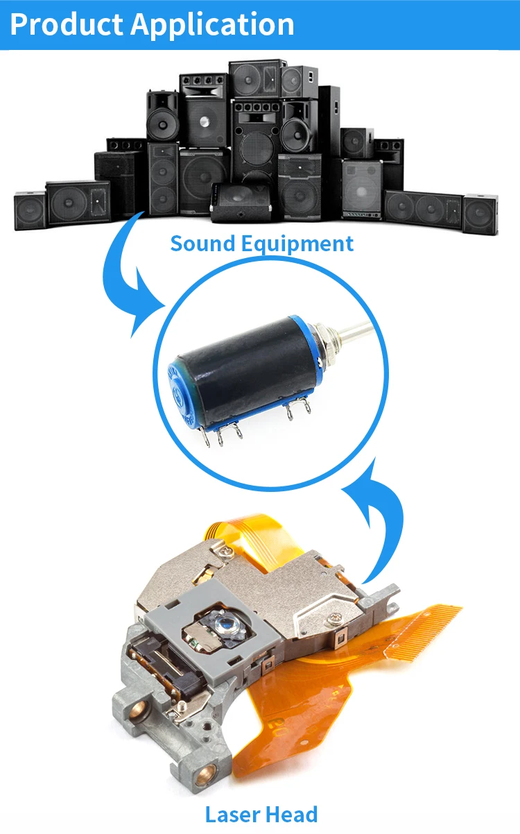 WXD3-13-2W Wirewound Potentiometer - Precision & Durability