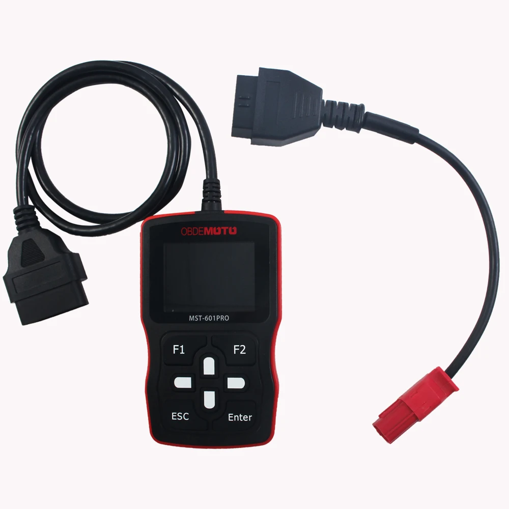 Motorcycle Diagnostic Scanner MST-601 Pro Scanner Code Reader Support All OBD2 Protocols Cars, Motorcycles and ATV
