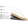 2mm Homogeneous Tile Wood Luxury Vinyl Roll Heat Resistant Self Adhesive PVC Vinyl Plank Flooring