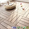 DIY unique for your home good price wood plastic co-extrusion composite interlocking deck tile