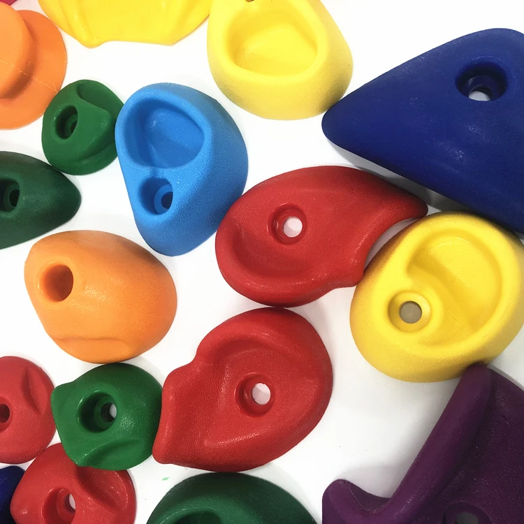 Rock Pegs For Indoor & Outdoor Rock Wall To Get Kids Exercise Climbing