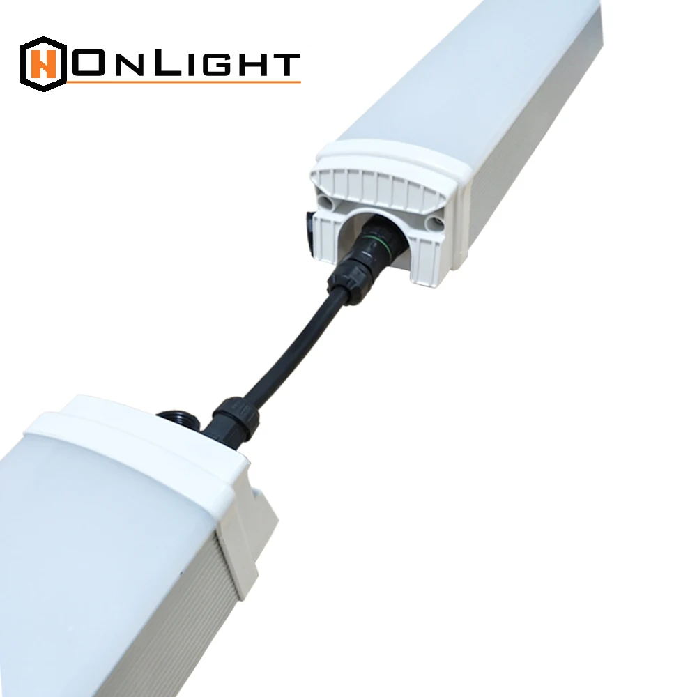 Ip65 led waterproof energy saving batten lighting linear ik10 mini