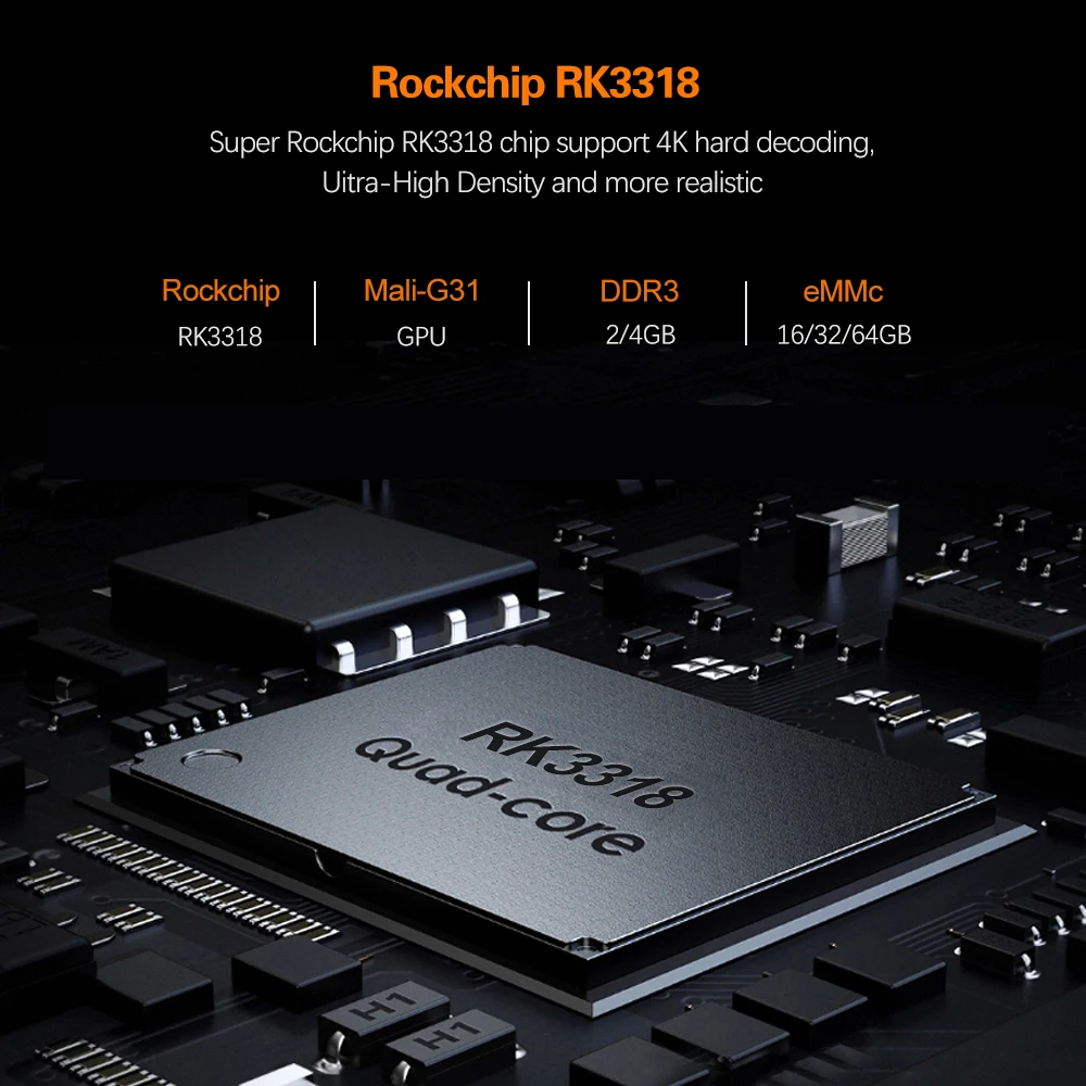 HK1 Rbox R1 Mini - Quad Core 4K Media Player Android 10