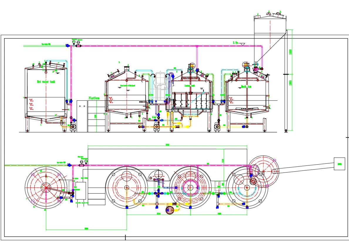 Оборудование для пивоварения чертежи