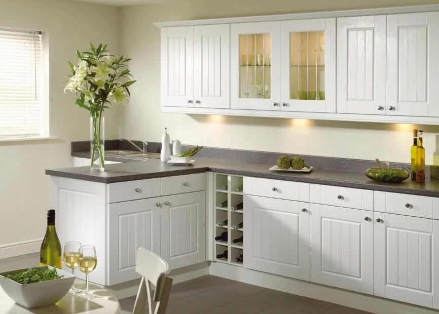 High Quality China Made Self Assemble Shaker Door Kitchen Cabinets