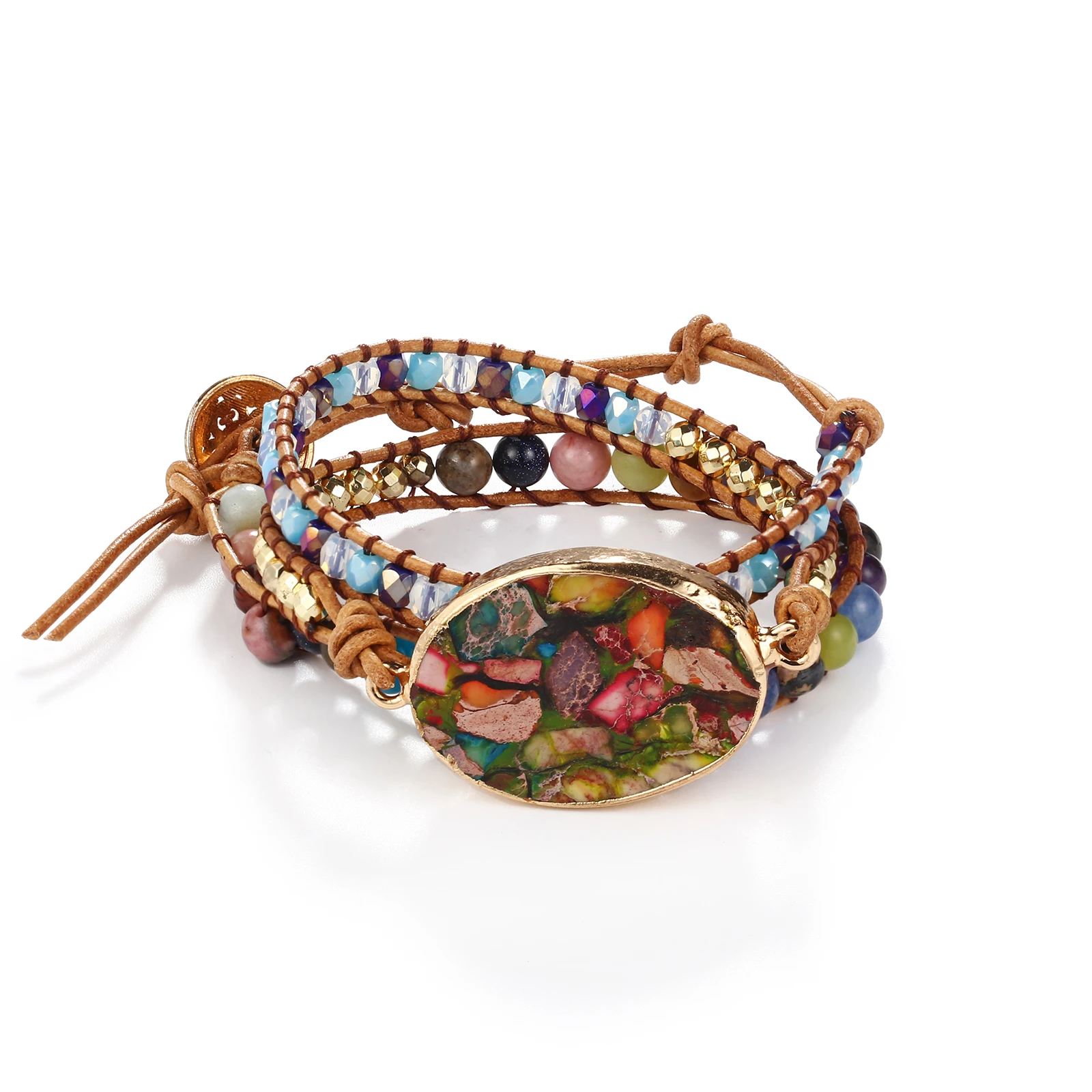 Feng Shui Color Turquoise Beads Bracelet For Unisex Charms Women