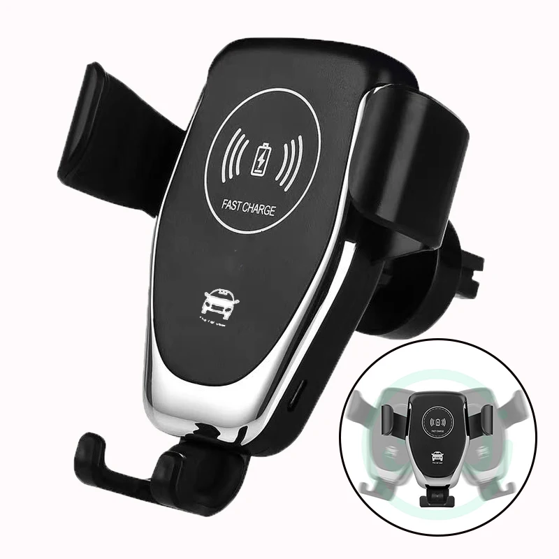 Qi Sans Fil Chargeur De Voiture T&eacute;l&eacute;phone Titulaire 10W 2020 Nouveau Produit En Gros T&eacute;l&eacute;phone Portable Q12 Voiture sans fil chargeur rapide Pour iPhone - ANKUX Tech Co., Ltd