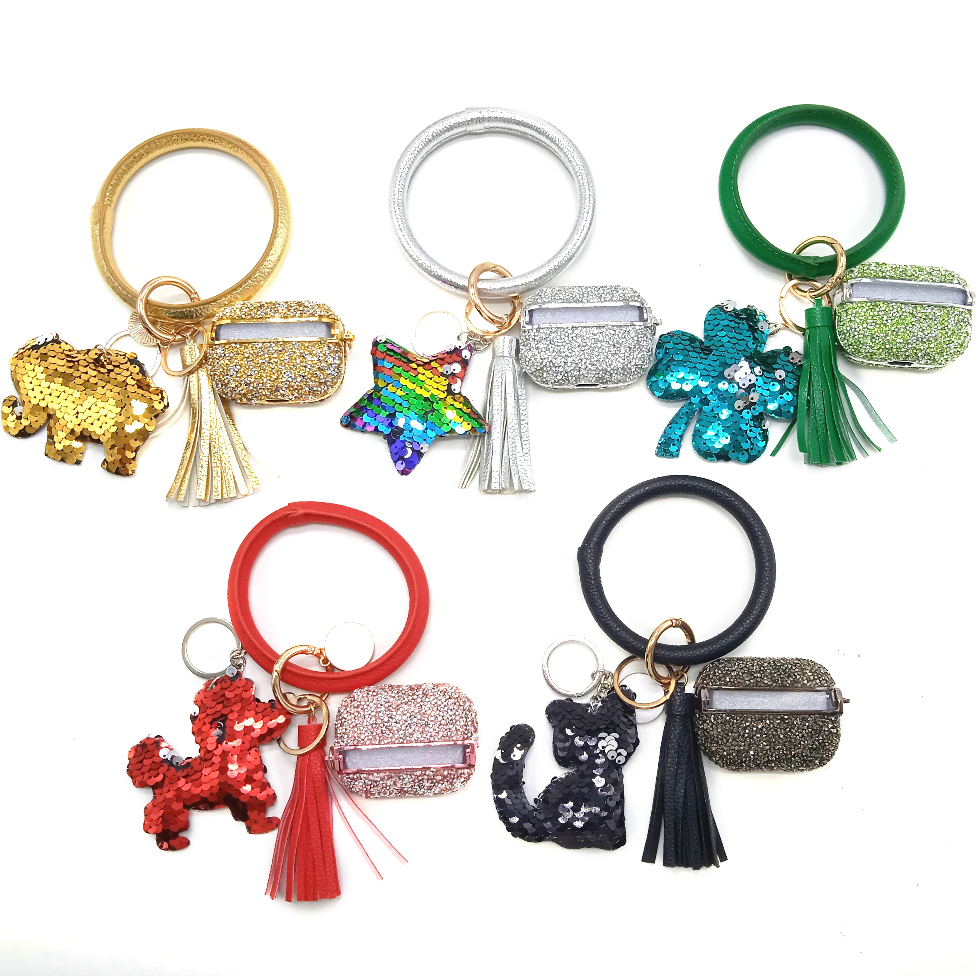 Wholesale Self Defense Keychain Safety Keychain Set Bulk Alarm Whistle