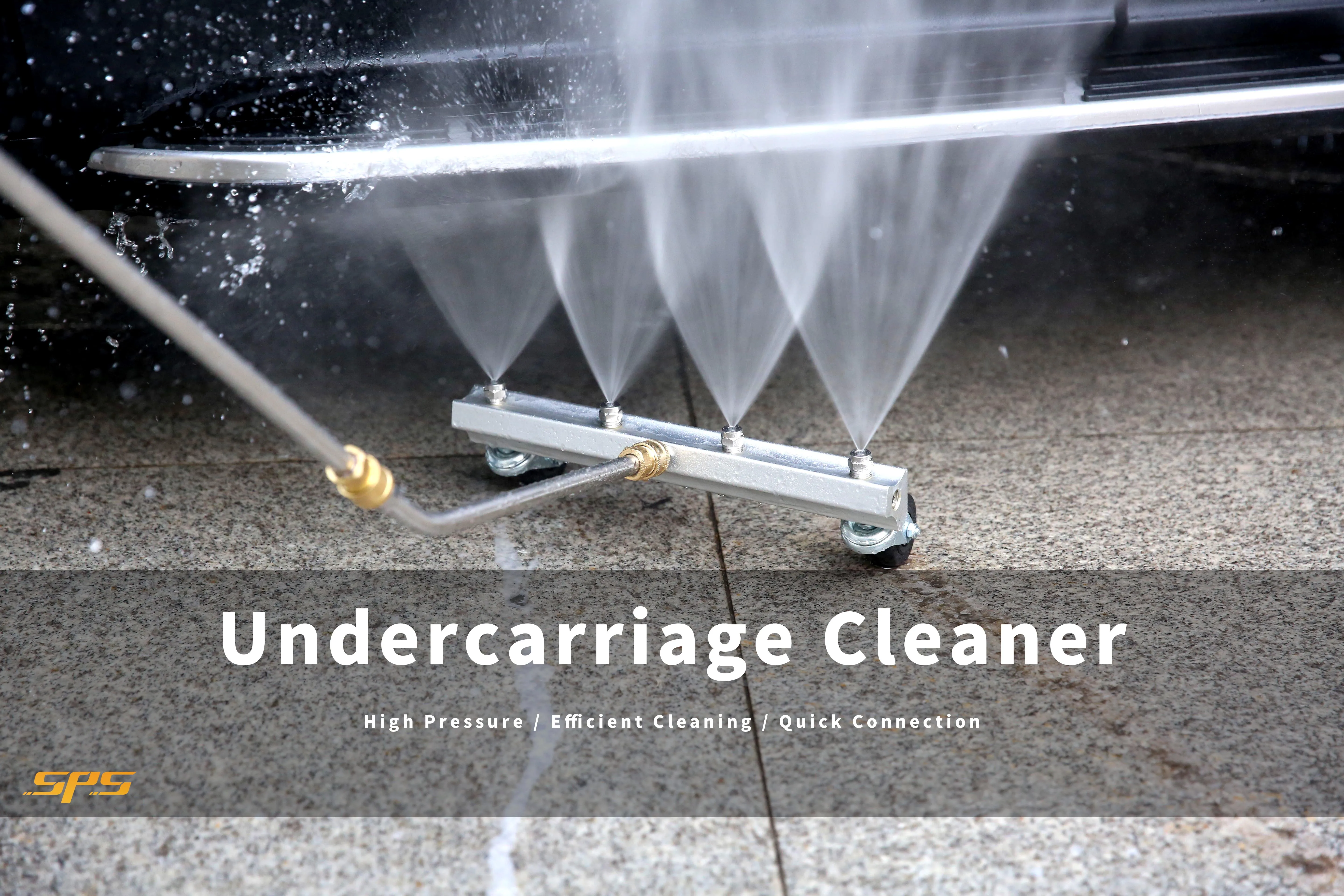 4000 Psi 4 Nozzles Pressure Washer Undercarriage Cleaner Car Chassis