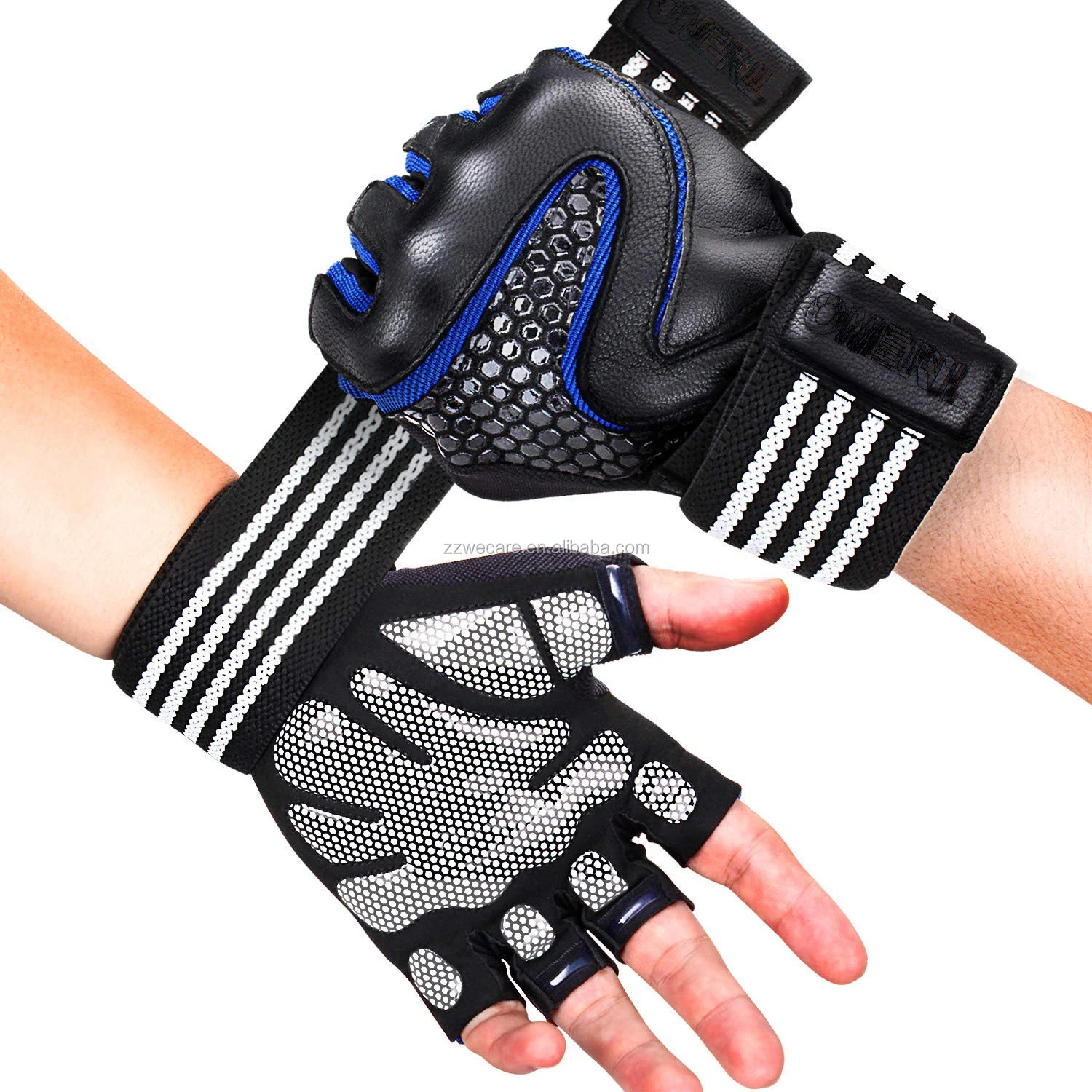 Gym Gloves,Weight Lifting Gloves with Full Wrist Support,Extra Grip Training 