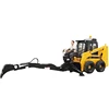 CE certificated top brands skip steer loader with standard bucket