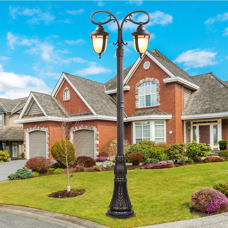 High quality aluminum led E27 6M 5M 4M 3M garden light