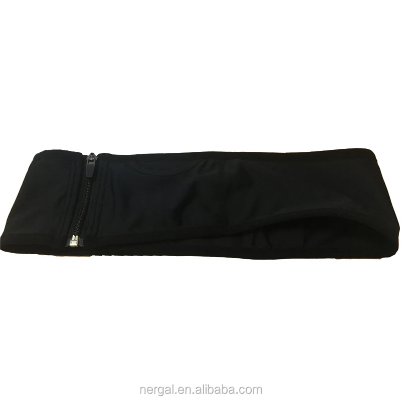 Waterproof running custom waist bag/reflective running belt with bottle holder/gym sports running men fanny pack custom logo