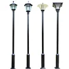 outdoor fancy decorative galvanised solar power street light pole lamp post