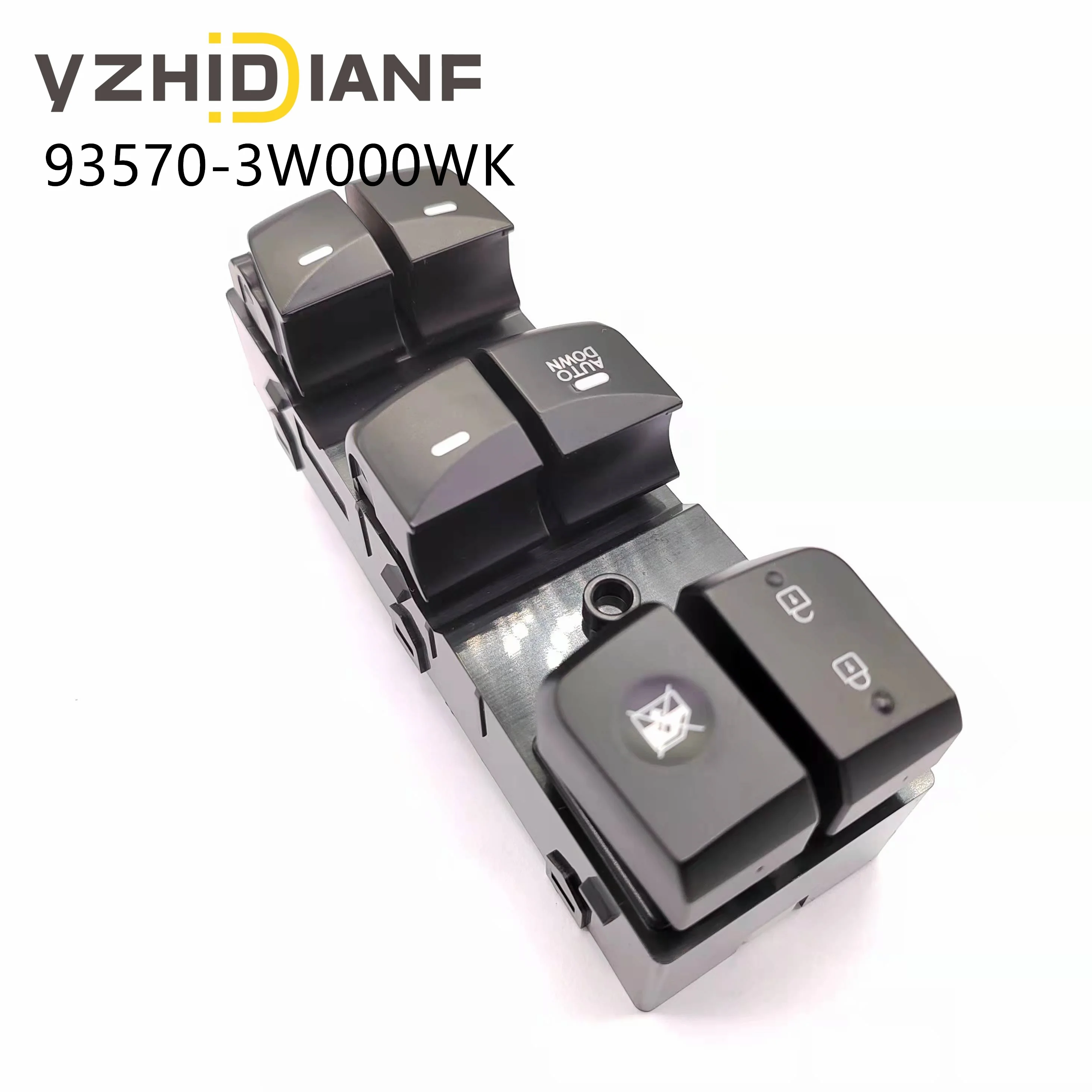 Power Window Switch Assembly Front 935703w000wk 935703w600wk For Kia