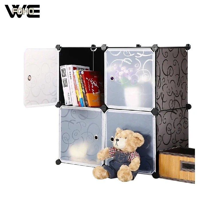 New Product Plastic Storage Cabinets With Doors Baby Plastic