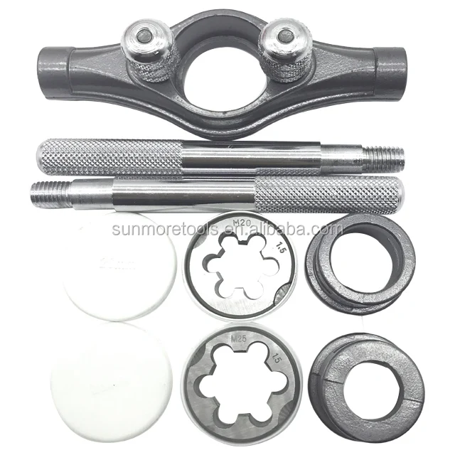 7pc Conduit Bender Die Set For Hand Pipe Threading Set For Metric Steel